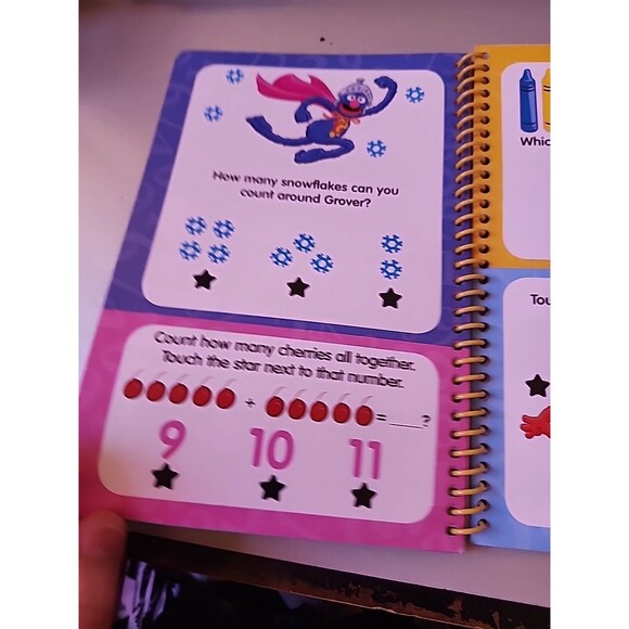 Quiz It Pen & Book : PlaySchool Book Sesame Street Numbers And Shapes The Count - Picture 10 of 12